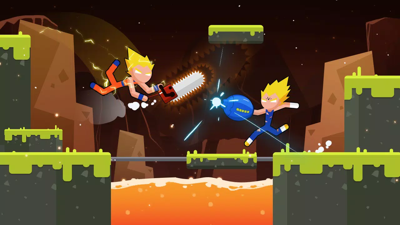 Stickman Warriors 2 : Stick Dragon Fight Ver. 5.0 MOD APK, UNLIMITED GOLD