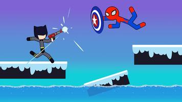 Stickman Battle : 2 Player اسکرین شاٹ 1