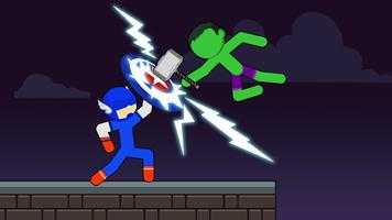 Stickman Battle : 2 Player screenshot 2