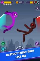 Stick Man Battle Fighting game اسکرین شاٹ 2
