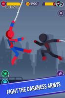 Stick Man Battle Fighting game پوسٹر