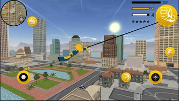 Spider stickman Rope Hero - Gangster New York City capture d'écran 3