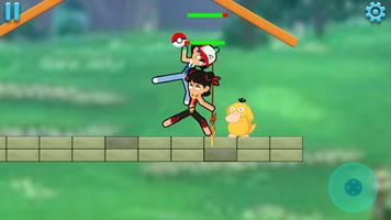 Stickman Clash Fight: 2 Player poster
