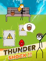 Stickman Thief IQ Puzzle Game Affiche