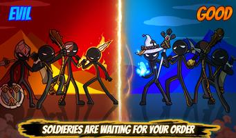 برنامه‌نما Stickman War - Battle World عکس از صفحه