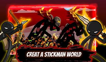 برنامه‌نما Stickman War - Battle World عکس از صفحه