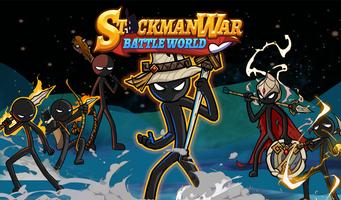 guerra do stickman Poster