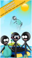 Stickman Water Trampoline FREE скриншот 3