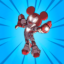 Mickey Stickman Iron Warrior aplikacja