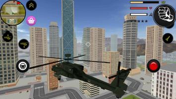 Stickman Rope Hero Green Hero Gangstar Crime تصوير الشاشة 2