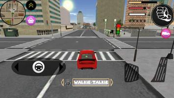 Stickman Rope Hero Green Hero Gangstar Crime تصوير الشاشة 3