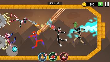 برنامه‌نما Stickman Fight عکس از صفحه