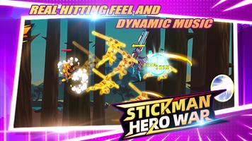 Poster Stickman Hero War