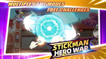 Stickman Hero war capture d'écran 1