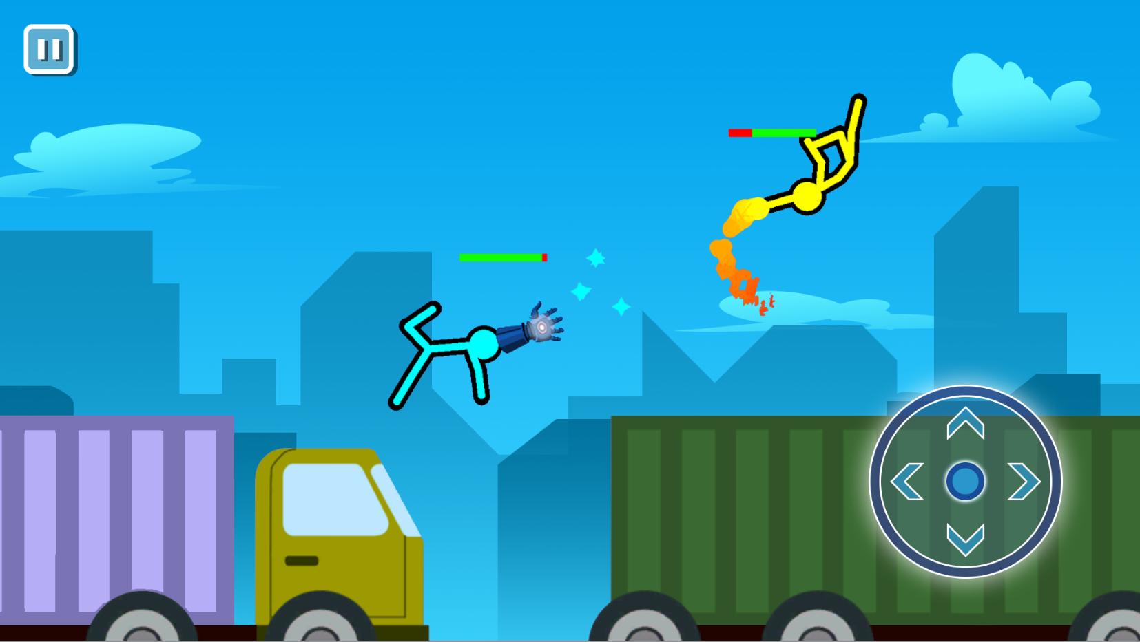 Supreme Stickman Fight Battle - Two Player Game For Android - APK.