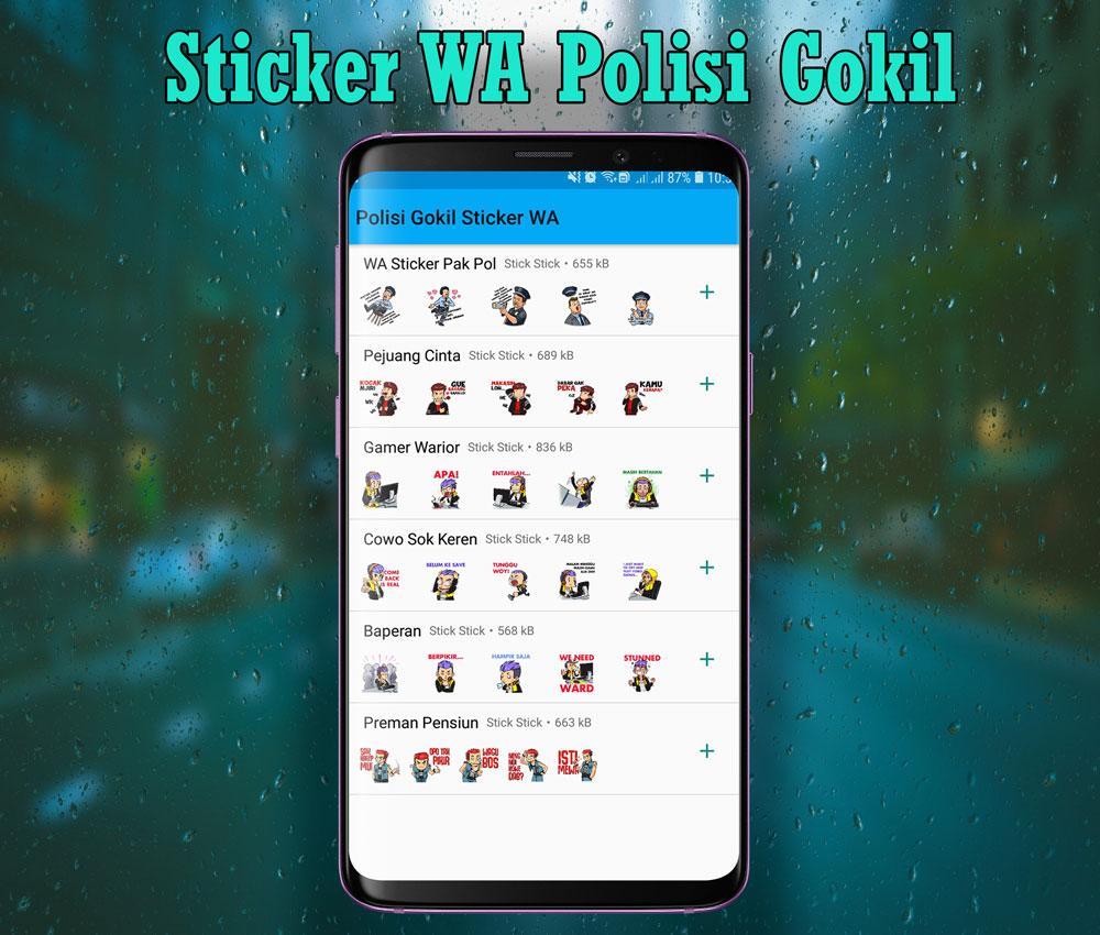 Sticker Wa Polisi Lucu For Android Apk Download