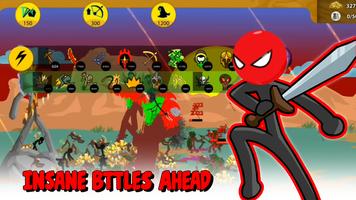 Poster Stickman Heroes : Battle