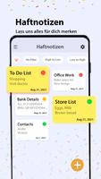 Notizblock: Haftnotizen Screenshot 1