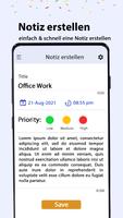 Notizblock: Haftnotizen Screenshot 2