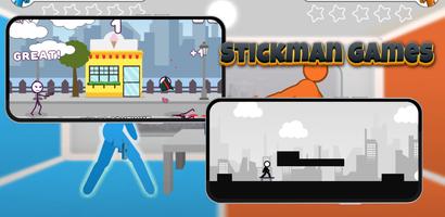 Stickman Games 스크린샷 2