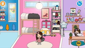 Happy Toca Life World Mod Tips imagem de tela 1