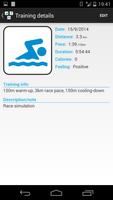 Triathlon Training Log screenshot 1