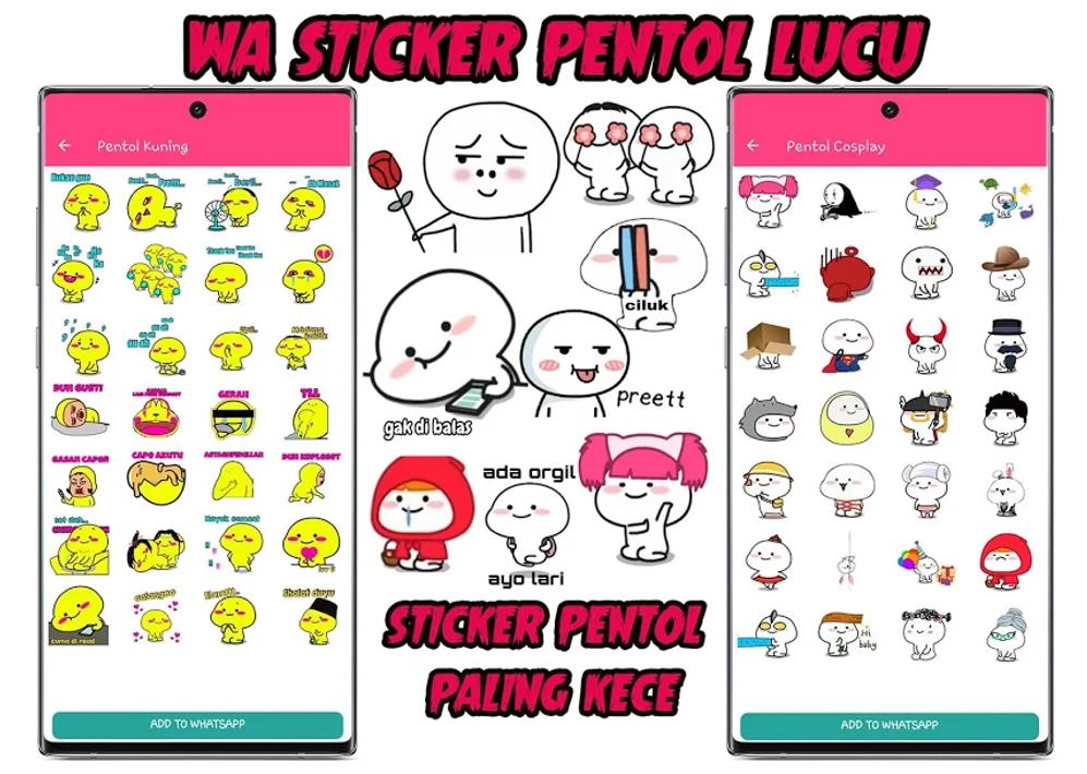  Stiker  Pentol  Cute WAStickerApps Sticker  Maker for 