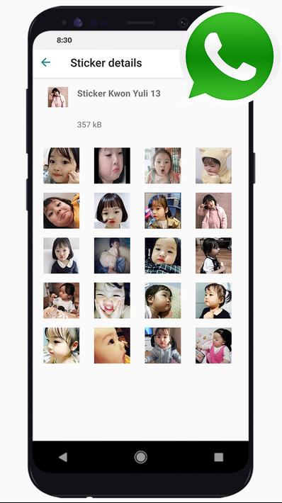 Stiker Kwon Yuli Ada Tulisan Terbaru pour Android - Téléchargez l'APK
