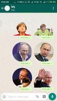 World Politician Whatsapp Sticker capture d'écran 3