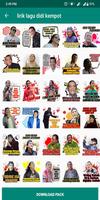 Stiker WA Artis Indo Lirik Lagu WAStickerApps screenshot 1