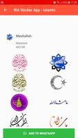 Sticker Islami untuk WA Terbaru capture d'écran 3
