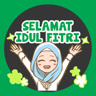 Stiker Hari Raya Idul Fitri-icoon