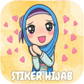 Stiker Hijab Muslimah Cantik