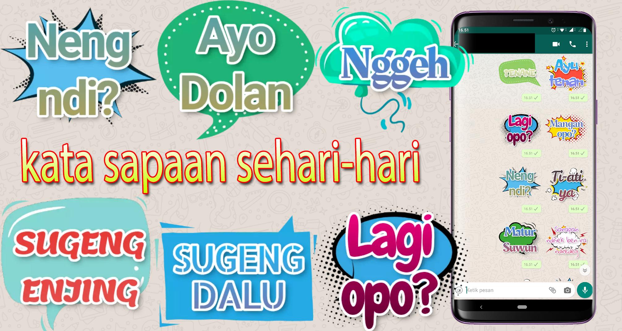 Kata Kata Bahasa Jawa Lucu Wastickerapps For Android Apk Download