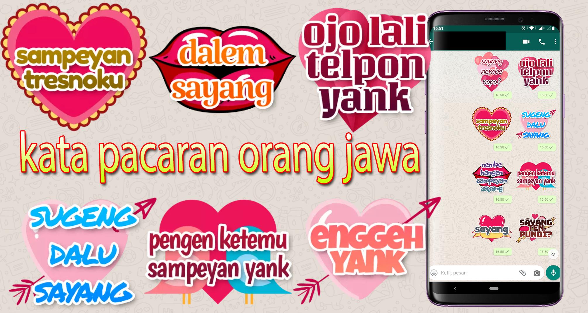 Kata Kata Bahasa Jawa Lucu Wastickerapps For Android Apk Download