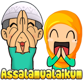 Paling Keren Stiker Wa Assalamualaikum Lucu