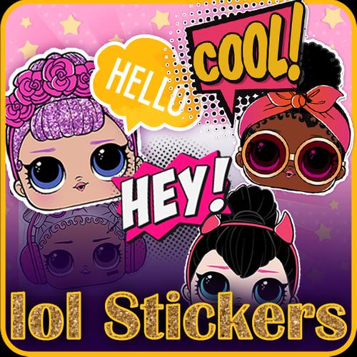 Lol Dolls Surprise Stickers For Whatsapp For Android Apk Download - lol pugs 2 roblox