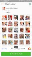 Stiker WA Cipung Rayyanza الملصق