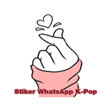 Sticker WA Korea KPOP Idol-icoon