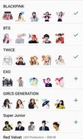 Stiker WA Artis Korea KPOP screenshot 1