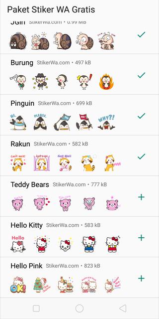 20 Koleski Terbaru Download Stiker  Wa Anime  Lucu  Aneka 