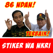 Stiker WA Pemimpin Indonesia Kece Badai