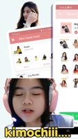 Stiker WA Cewek Cantik Seksi poster