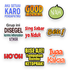 Stiker WA Kata-Kata Lucu Kocak アイコン