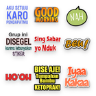 Stiker WA Kata-Kata Lucu Kocak ไอคอน