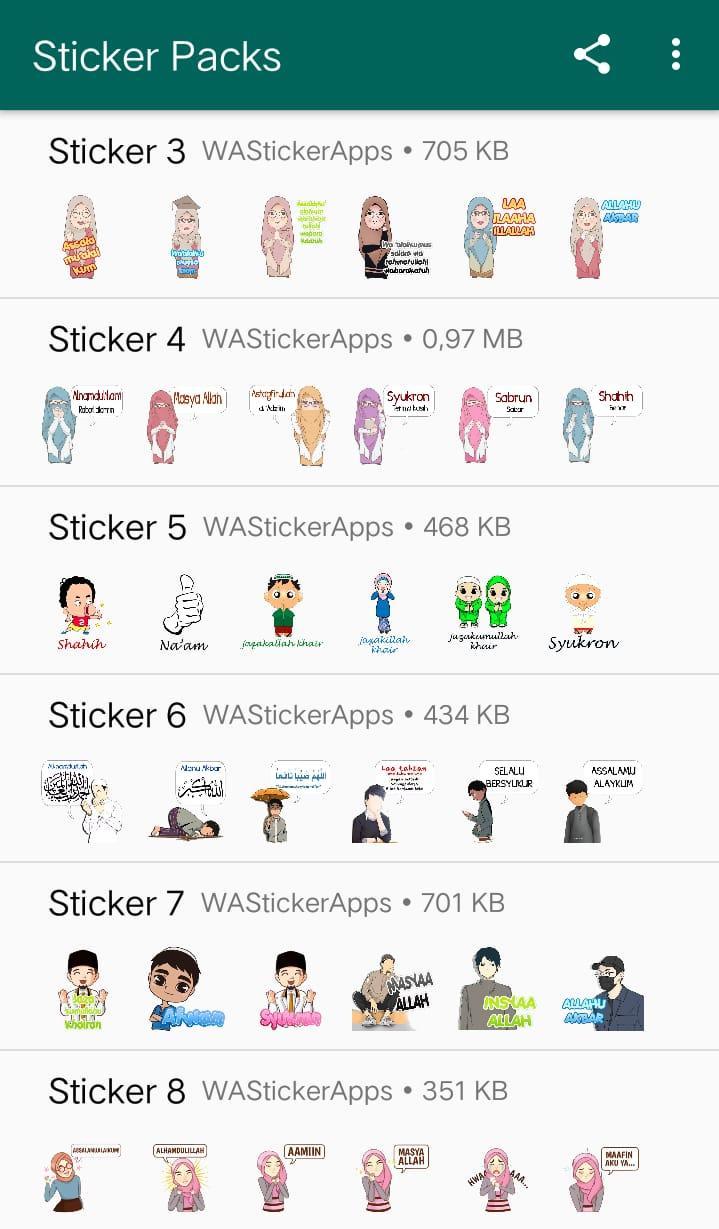 Stiker Wa Islami For Android Apk Download