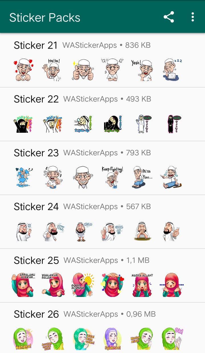 Stiker Wa Islami For Android Apk Download