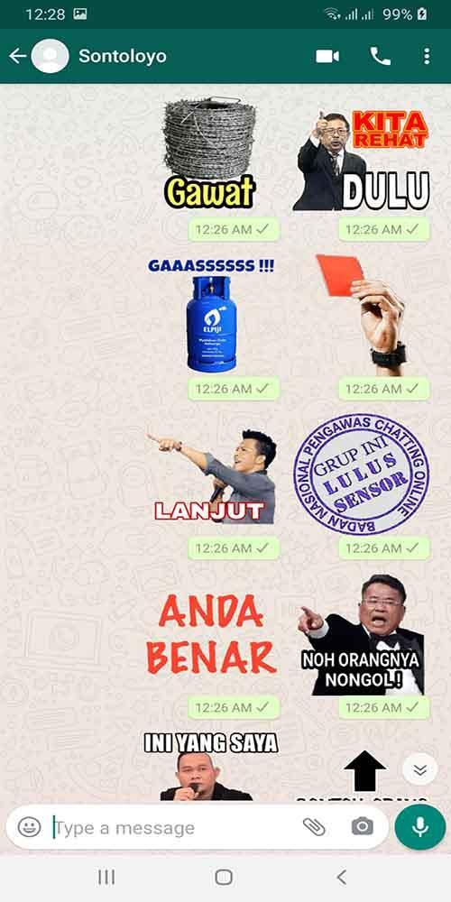 Stiker Wa Kok Sepi - Stiker Sepi Lucu / Download now gambar lucu wa