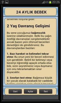 Bebek Gelişimi Ay Ay Detaylı 截图 4