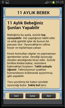 Bebek Gelişimi Ay Ay Detaylı 截图 8